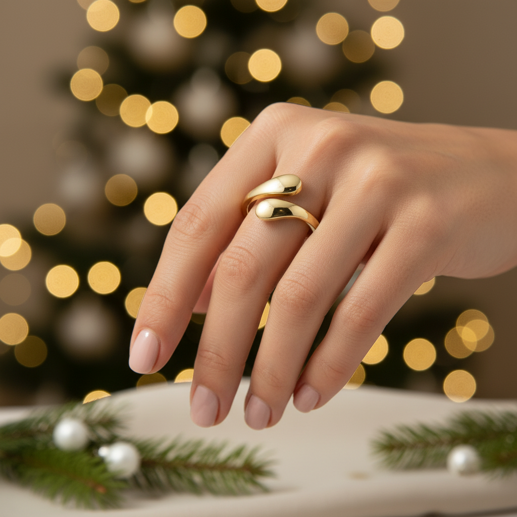 Anillo ajustable Oro