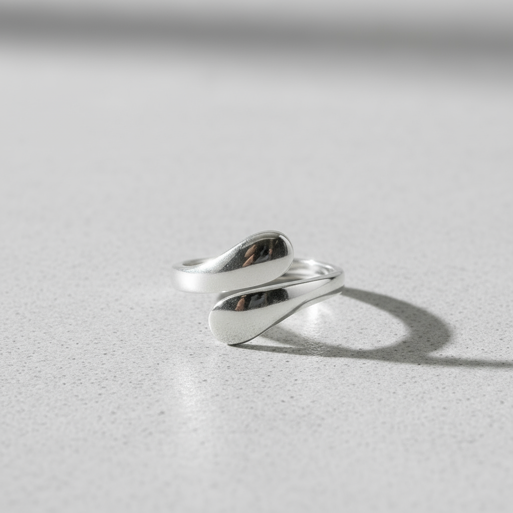 Anillo ajustable Plata