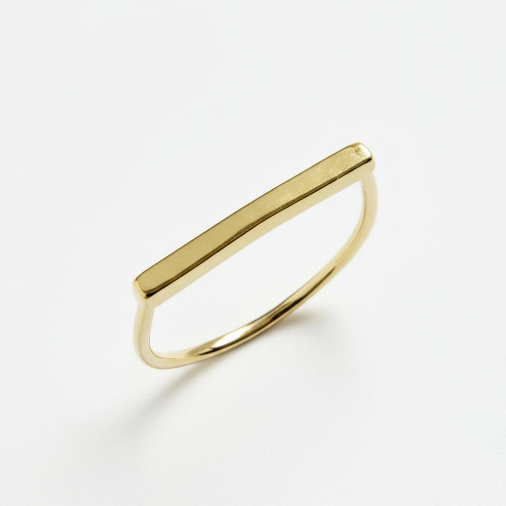 Anillo barra Oro