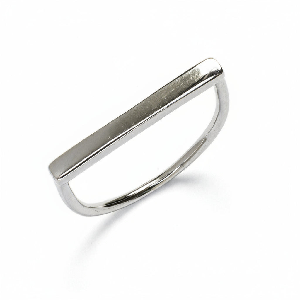 Anillo barra Plata