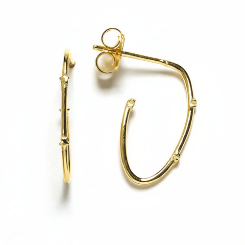 Aros estrellas Oro