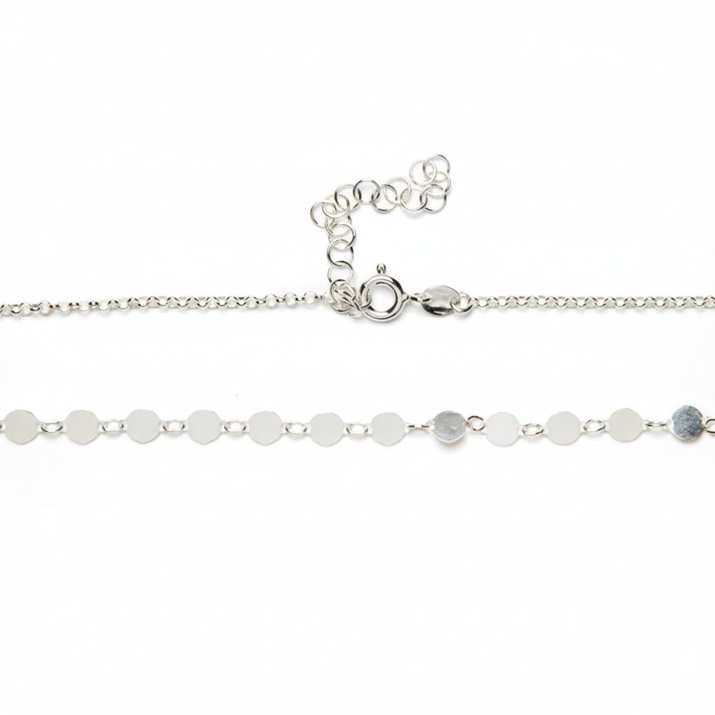 Collar Plaquitas Plata