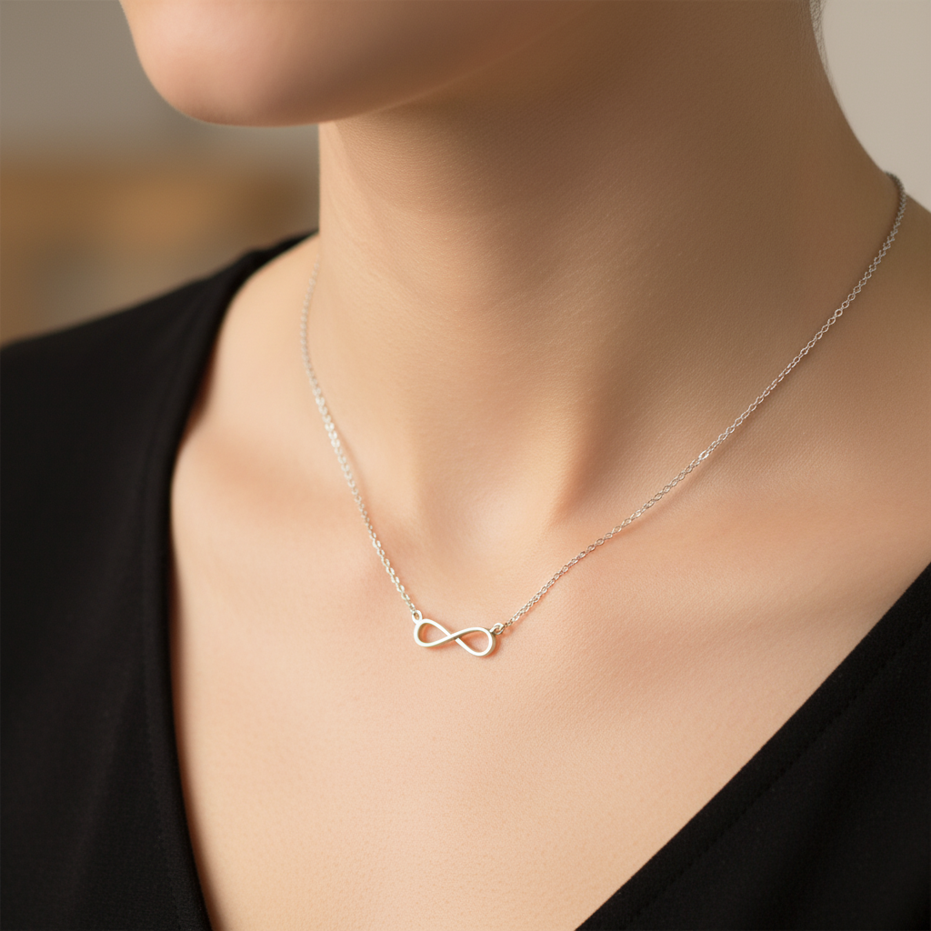 Collar Infinito Plata