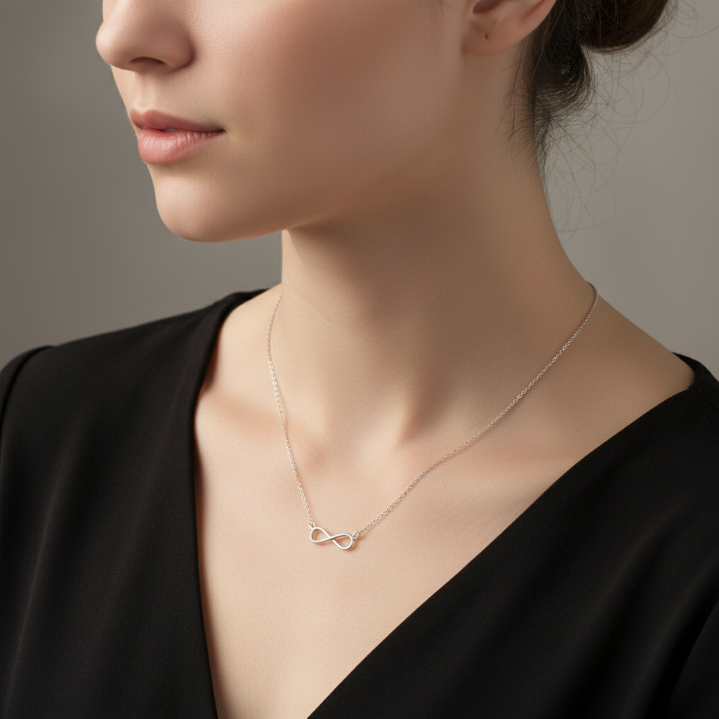 Collar Infinito Plata