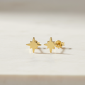 Pendientes estrella polar Oro