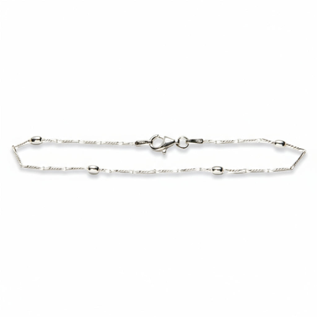Pulsera óvalos Plata