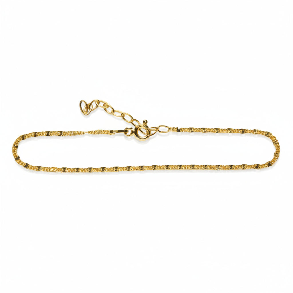 Pulsera plaquitas Oro