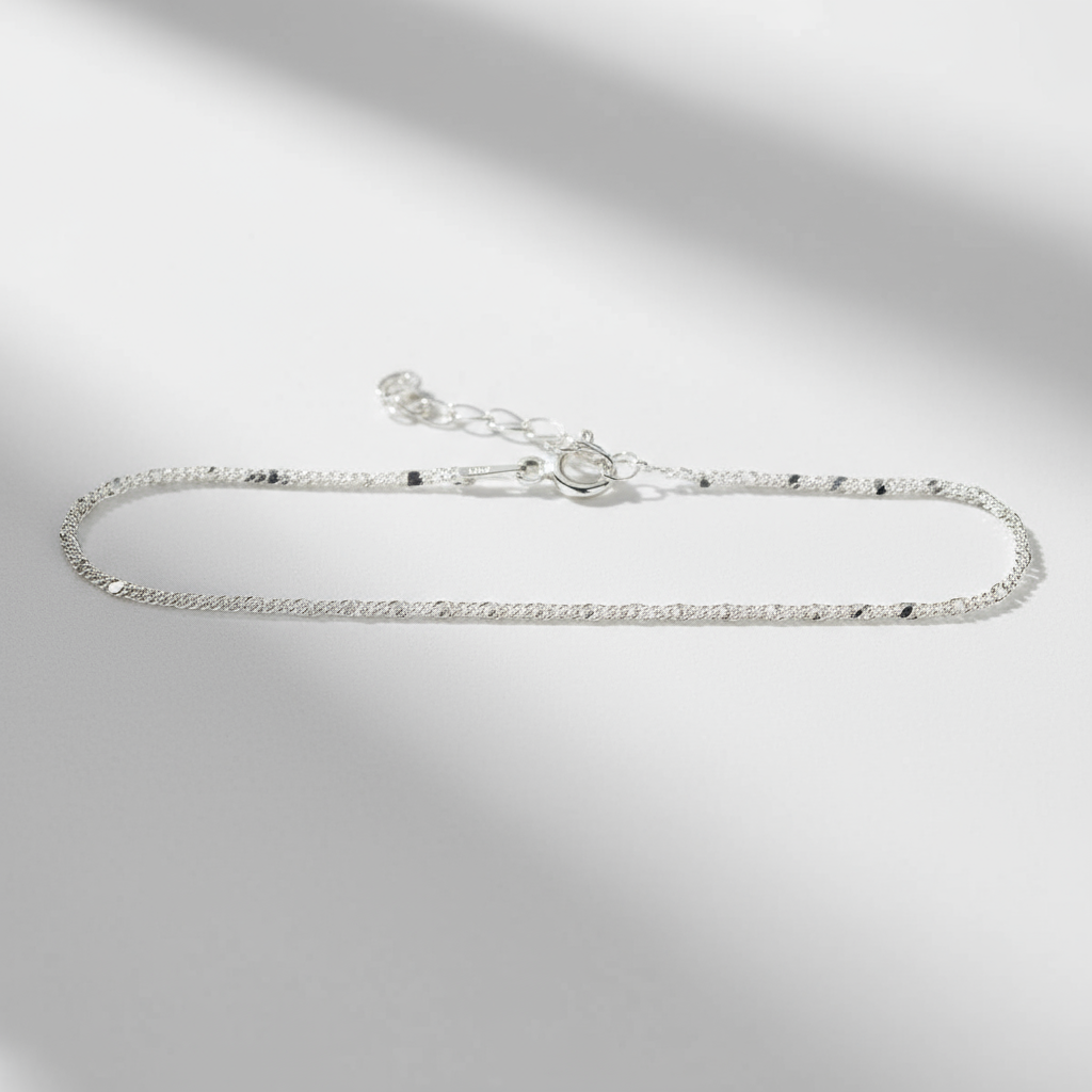 Pulsera plaquitas Plata