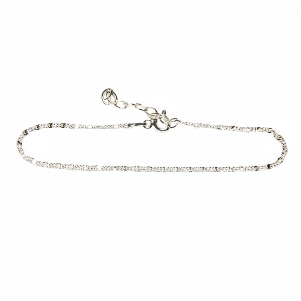 Pulsera plaquitas Plata