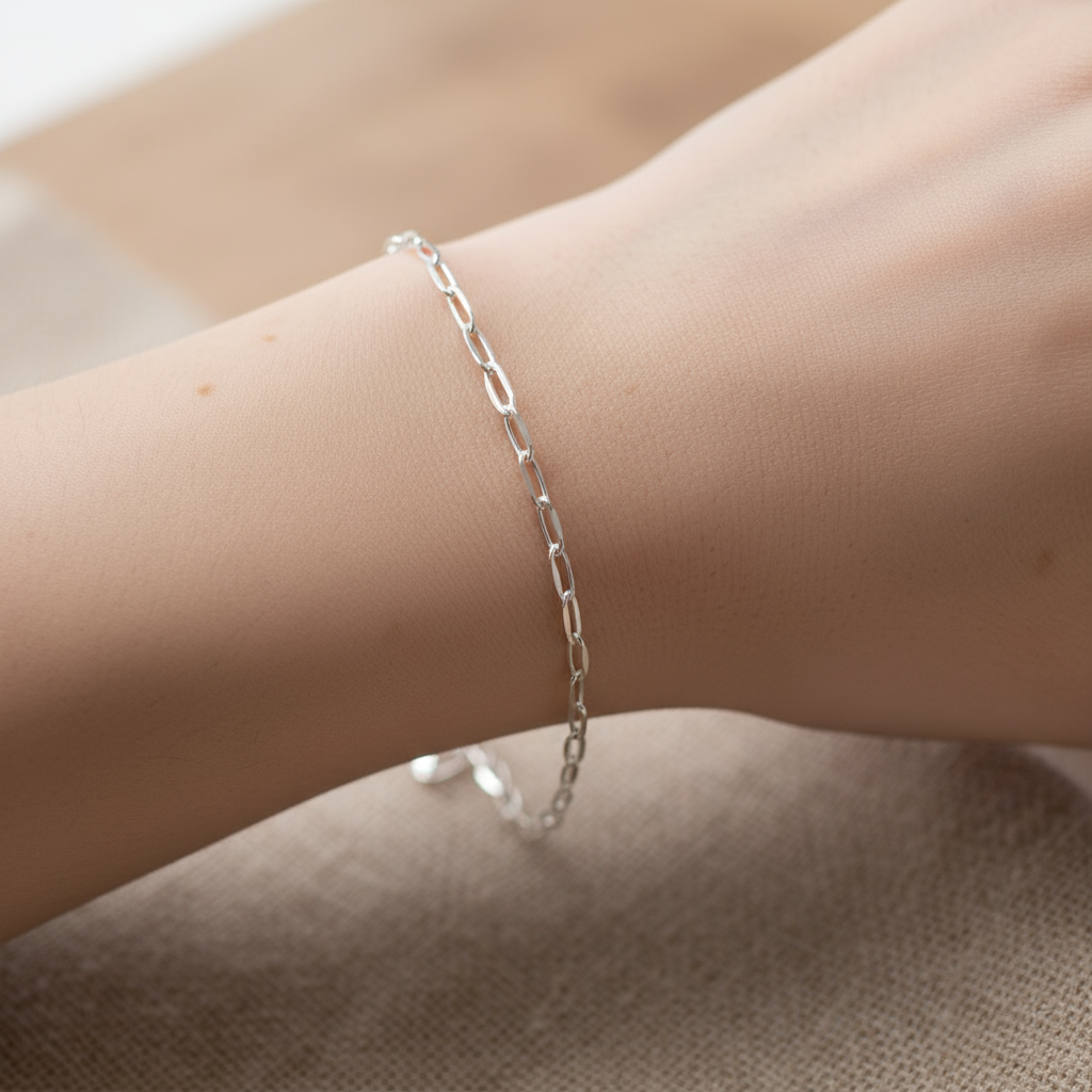 Pulsera eslabones Plata