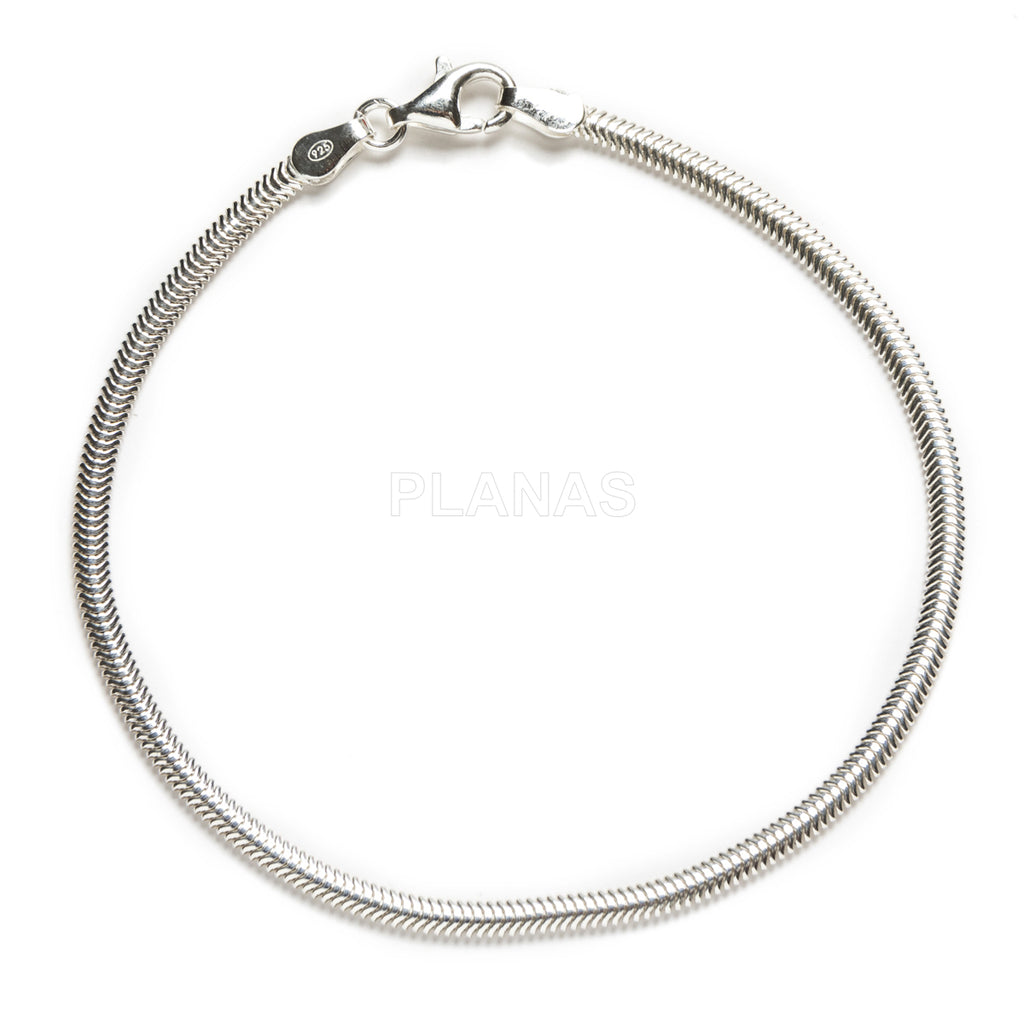 Pulsera cashmere Plata