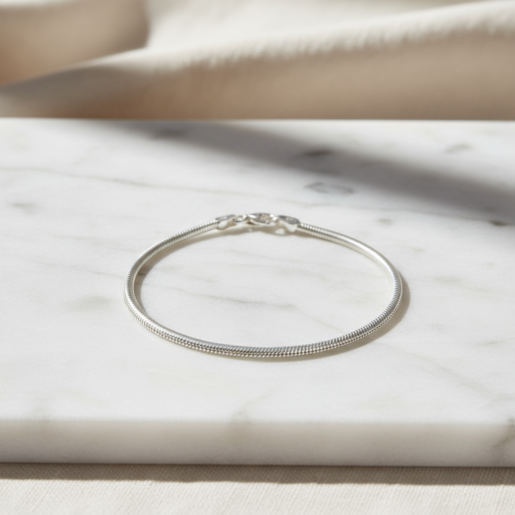 Pulsera cashmere Plata