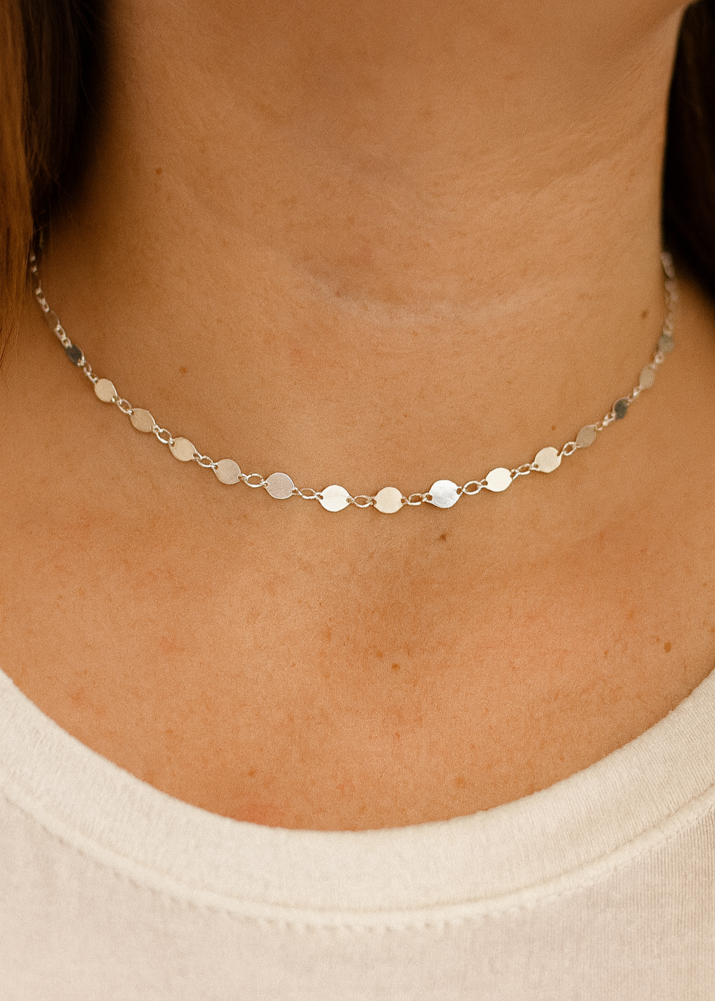 Collar Plaquitas Plata