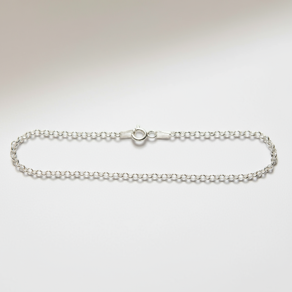 Pulsera rolo Plata